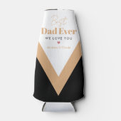 Bester Papa Flaschenkühler (Vorderseite)