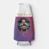 Bester Papa Flaschenkühler (Vorderseite)