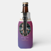 Bester Papa Flaschenkühler (Flasche Rückseite)