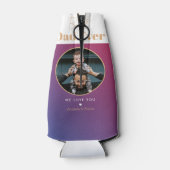 Bester Papa Flaschenkühler (Rückseite)