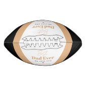 Bester Papa Football (Vorderseite)