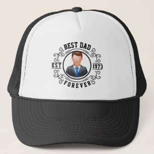 Bester Papa Forever Geburtstagsgeschenk Truckerkappe