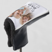 Bester Papa Foto Vater Golf Headcover (3/4 Vorderseite)