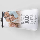 Bester Papa Foto Vater Golf Headcover (Vorderseite)