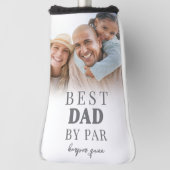 Bester Papa Foto Vater Golf Headcover (Rotieren 90)