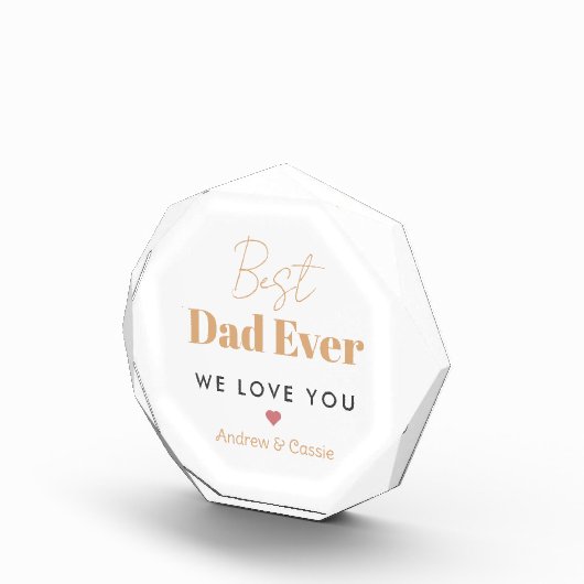 Bester Papa Fotoblock (Rechts)