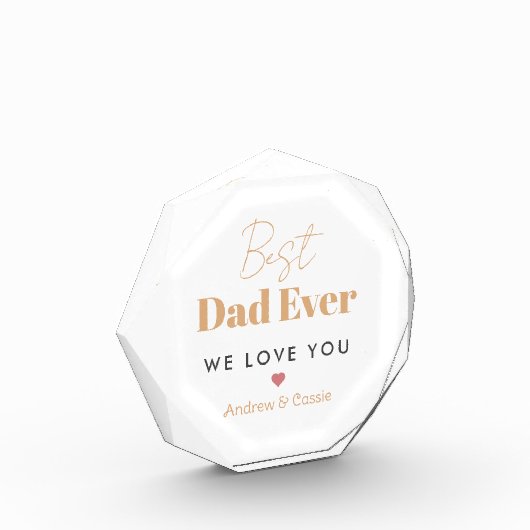 Bester Papa Fotoblock (Links)