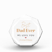 Bester Papa Fotoblock (Vorderseite)