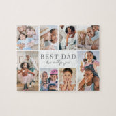 Bester Papa Fotocollage Puzzle (Horizontal)