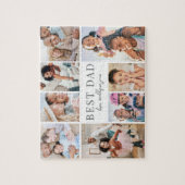 Bester Papa Fotocollage Puzzle (Vertikal)