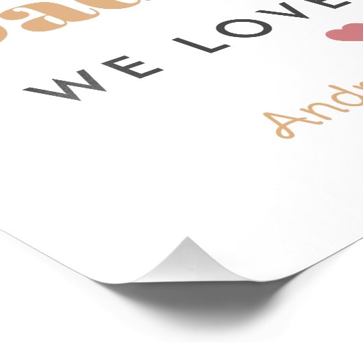 Bester Papa Fotodruck (Ecke)