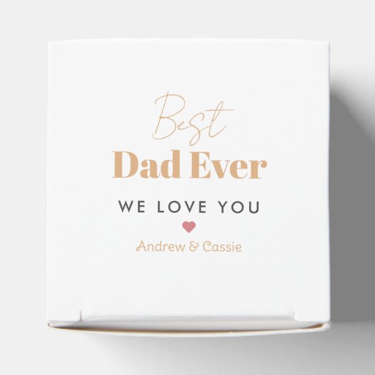 Bester Papa Geschenkschachtel (Oben)