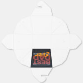 Bester Papa Geschenkschachtel (Ungefaltet)