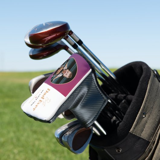 Bester Papa Golf Headcover (In Situ)