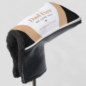 Bester Papa Golf Headcover (3/4 Vorderseite)