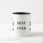Bester Papa Golf Tasse (Zentrum)