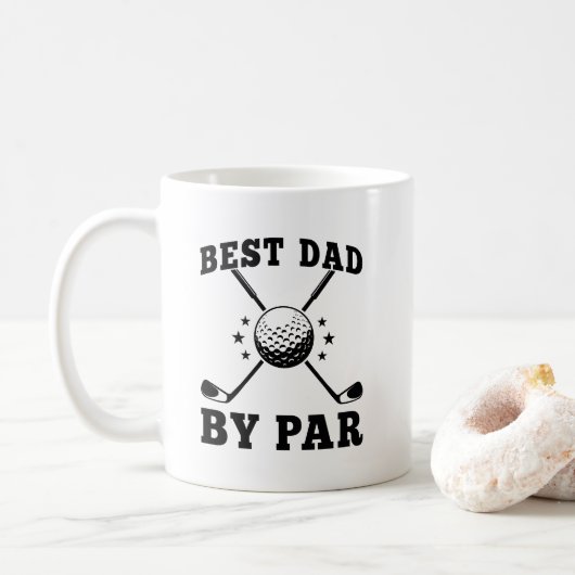 Bester Papa Golf Tasse (Mit Donut)