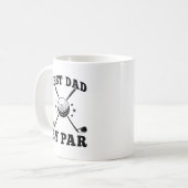 Bester Papa Golf Tasse (Vorderseite Links)