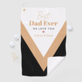 Bester Papa Golfhandtuch (Insitu)