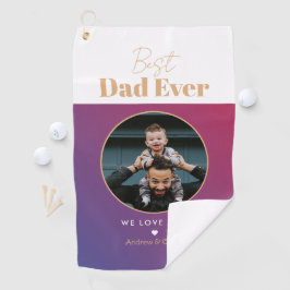 Bester Papa Golfhandtuch