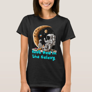 Bester Papa im Universum Astronautenvater und Soh T-Shirt