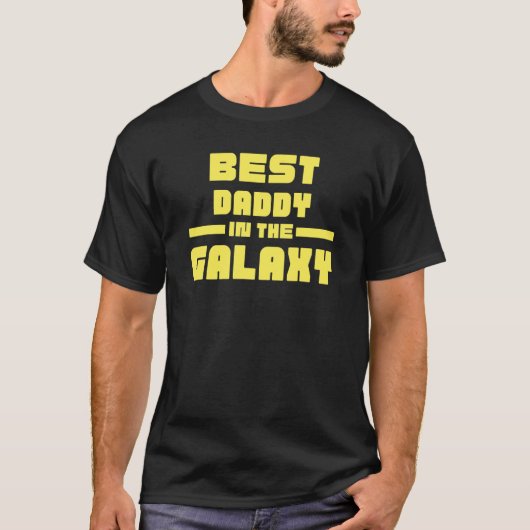 Bester Papa im Universum T-Shirt (Vorderseite)