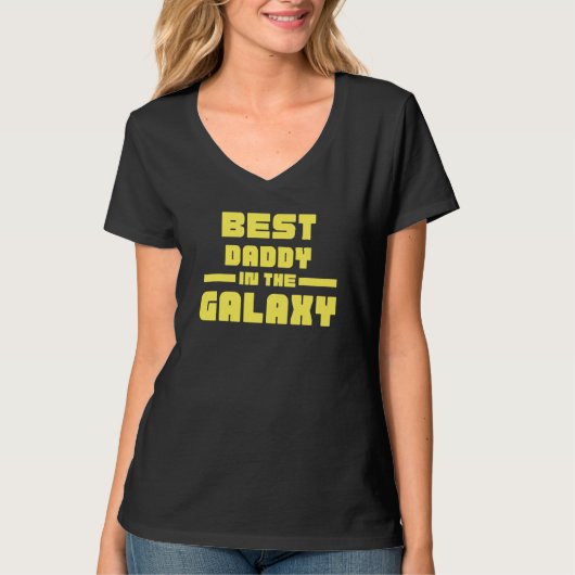 Bester Papa im Universum T-Shirt (Vorderseite)