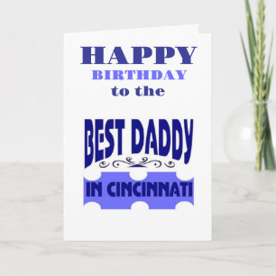 Bester Papa in Cincinnati Karte