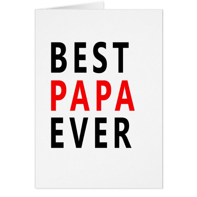 Bester Papa je (Vorne)
