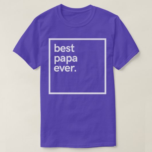 Bester Papa je5 T-Shirt (Design vorne)