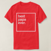 Bester Papa je5 T-Shirt (Design vorne)