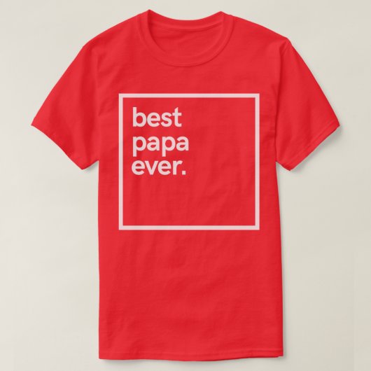 Bester Papa je5 T-Shirt (Design vorne)
