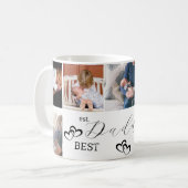 Bester Papa je! Benutzerdefinierte Tasse des 7-Fot (Vorderseite Links)