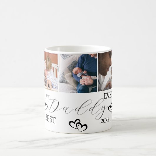 Bester Papa je! Benutzerdefinierte Tasse des 7-Fot (Mittel)