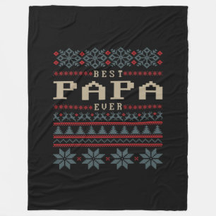 Bester Papa je Fleecedecke