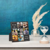 Bester Papa je Foto Collage und Text. Wir Liebe Pa Fotoplatte (InSitu)