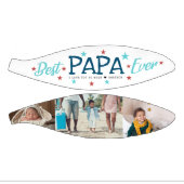 Bester Papa je | FotoCollage mit Handschrift Mini Basketball (Panele)
