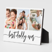 Bester Papa je - Fotomaterial zum Vater Fotoplatte (Seite)