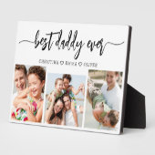 Bester Papa je - Fotomaterial zum Vater Fotoplatte (Seite)