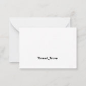 Bester Papa je! Grußkarte Personalisiert Mitteilungskarte (Rückseite)