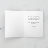 Bester Papa je! Karte (Innenseite)