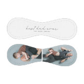 Bester Papa je modernes Drehbuch 2 Foto Baseball (Paneele)