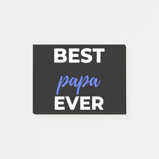 Bester Papa je Post-it Klebezettel (Vorderseite)