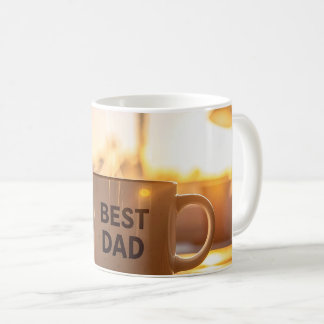 Bester Papa Kaffeebecher - Vatertagsgeschenk Kaffeetasse