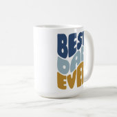 Bester Papa Kaffeetasse (VorderseiteRechts)