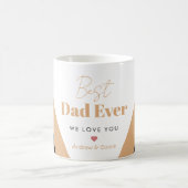 Bester Papa Kaffeetasse (Mittel)