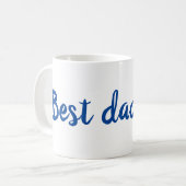 Bester Papa Kaffeetasse (Vorderseite Links)