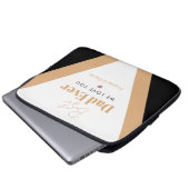 Bester Papa Laptopschutzhülle (Vorne Knopf)