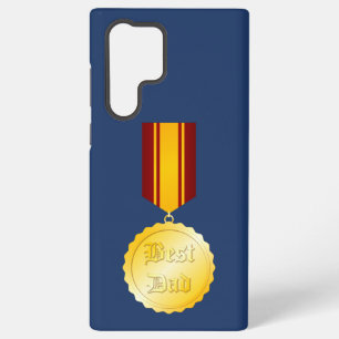 Bester Papa Medaillen-Broche zum Vatertag Samsung Galaxy Hülle
