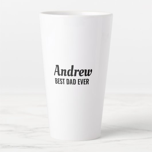 Bester Papa   Milchtasse (Vorderseite)